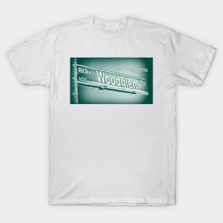 Woodglen Drive, San Dimas, California by Mistah Wilson T-Shirt